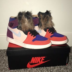 Aleali May x Jordan air fordan 1’s